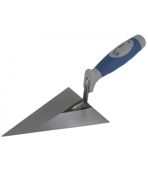 Truelle triangulaire bi-matière 16 cm - OUTIBAT