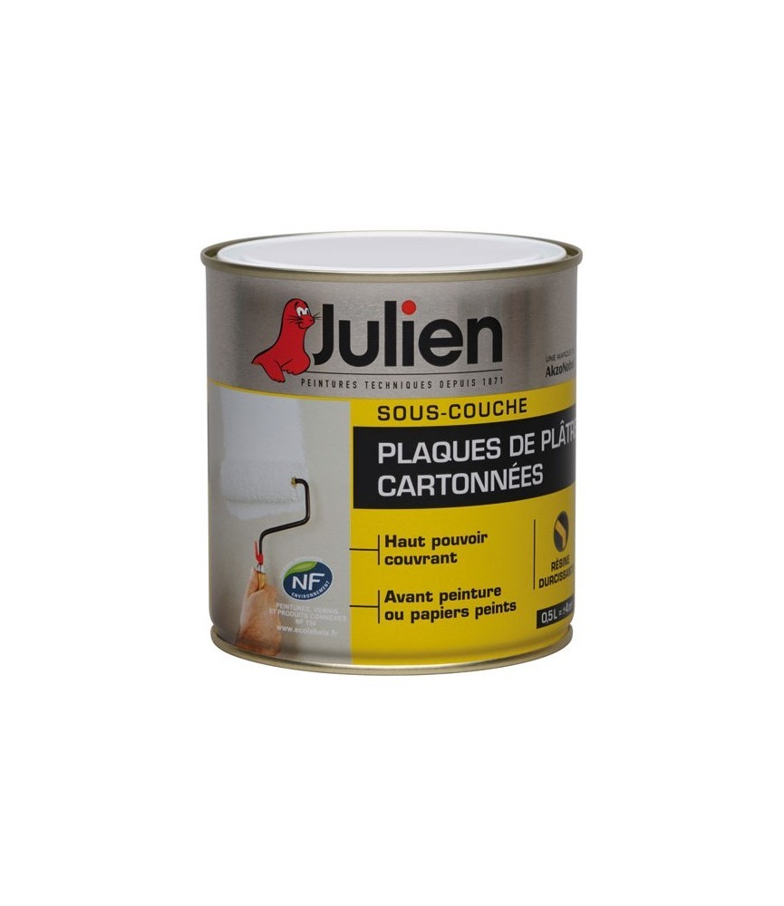 Sous-couche plaque plâtre cartonne - 500ml - JULIEN