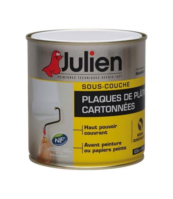 Sous-couche plaque plâtre cartonne - 500ml - JULIEN