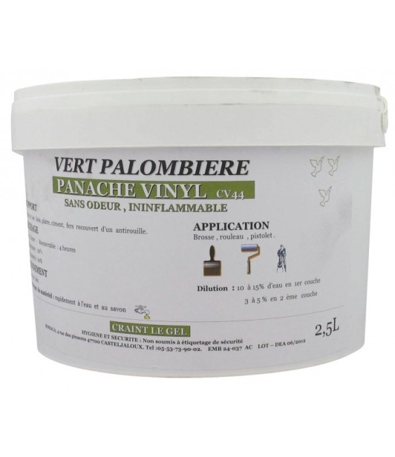 Peinture verte Palombière - 2.5 L