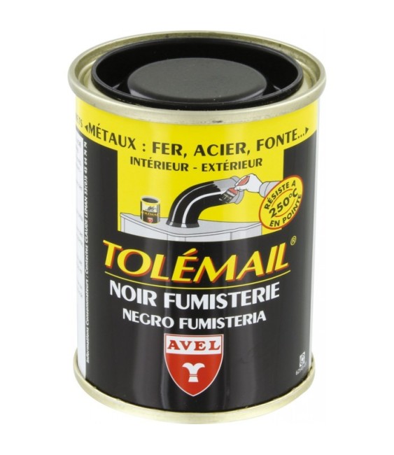 Peinture Fumisterie - Noir - 100 ml - TOLEMAIL