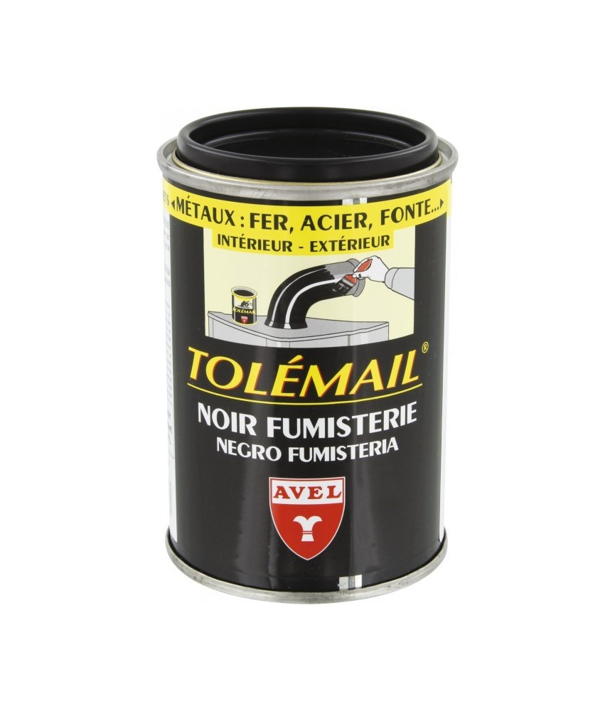 Peinture Fumisterie - Noir - 250 ml - TOLEMAIL Peinture Fumisterie - Noir - 250 ml - TOLEMAIL