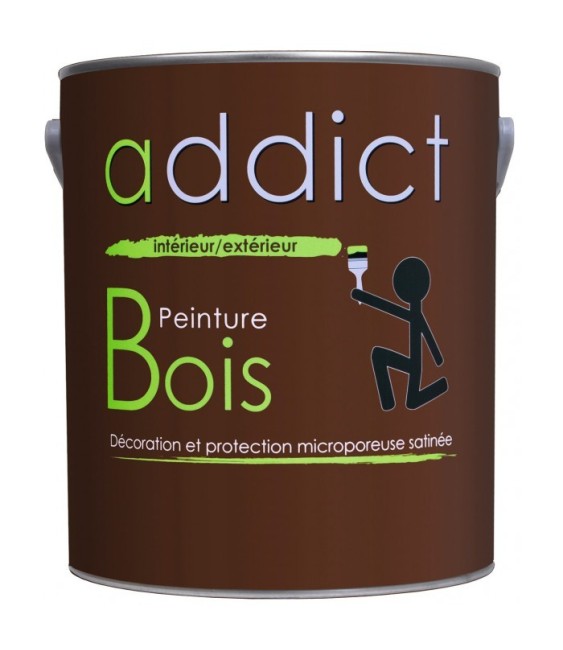 Peinture Bois - Blanc - 2.5 L - ADDICT