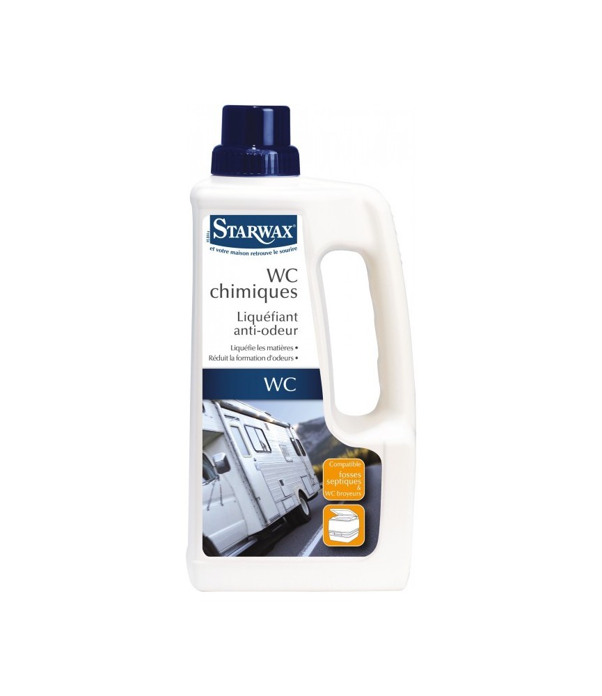 Liquéfiant désodorisant pour WC chimiques- 1 L - STARWAX Liquéfiant désodorisant pour WC chimiques- 1 L - STARWAX