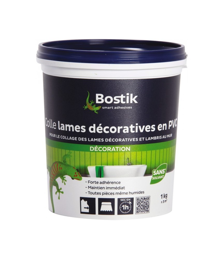 Colle lame décorative PVC 1 Kg - BOSTIK Colle lame décorative PVC 1 Kg - BOSTIK