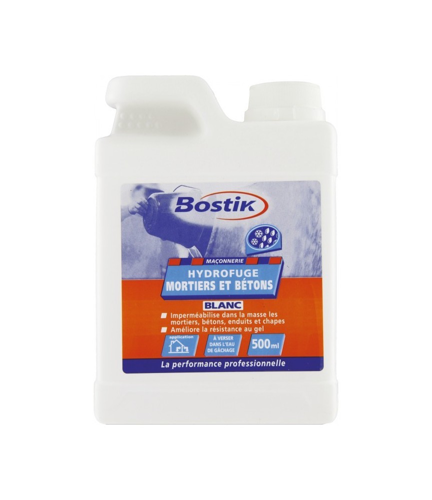 Hydrofuge liquide - Imperméabilisation des fondations - 500 ml - BOSTIK Hydrofuge liquide - Imperméabilisation des fondations - 500 ml - BOSTIK