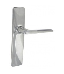 Ensemble de porte Zamac - chromé à Bec de cane - VACHETTE