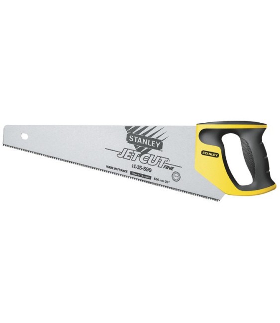 Scie égoïne - Coupe fine - Petite section - Jet Cut - 500 mm - STANLEY