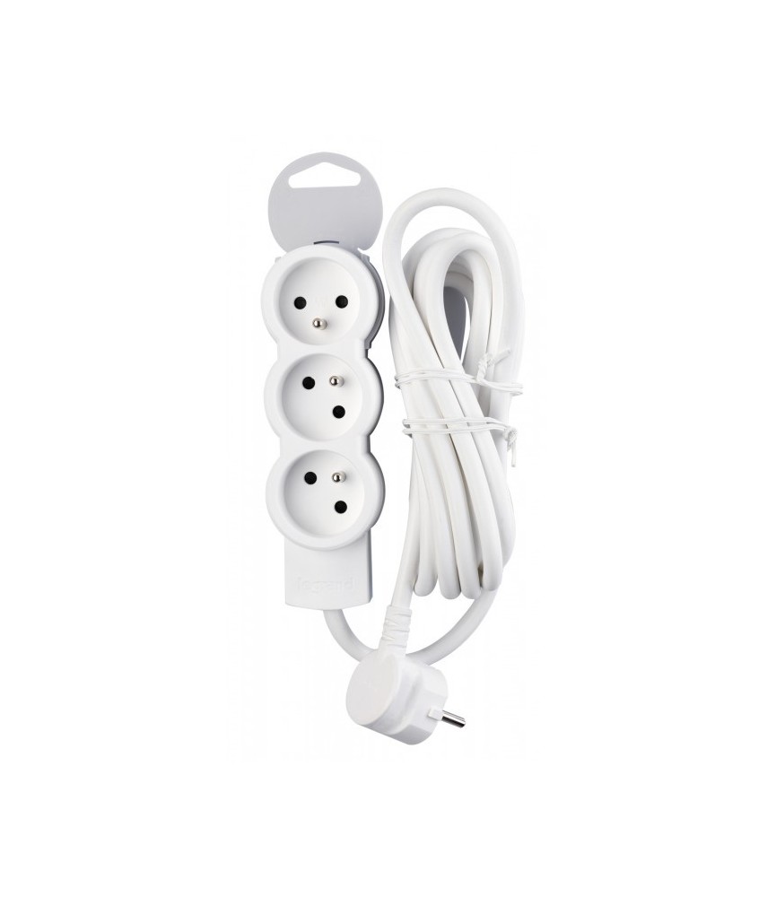Bloc de prises standard - 4 prises + cordon 3 m - LEGRAND Bloc de prises standard - 4 prises + cordon 3 m - LEGRAND