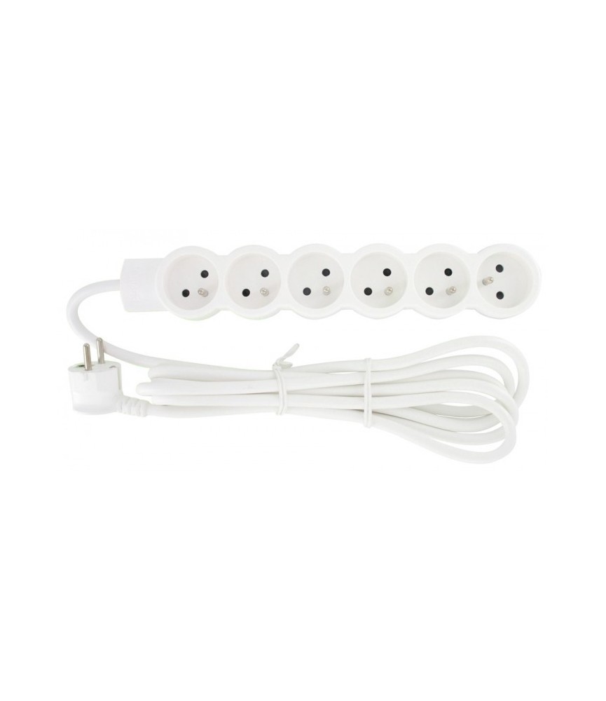 Bloc de prises standard - 6 prises + cordon 3 m - LEGRAND Bloc de prises standard - 6 prises + cordon 3 m - LEGRAND