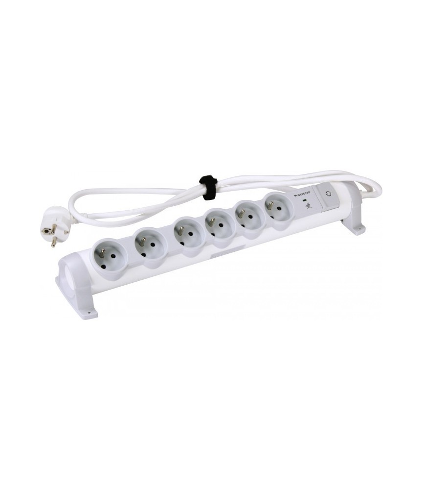 Bloc de prises Parafoudre - 6 prises + cordon 1.5 m - LEGRAND Bloc de prises Parafoudre - 6 prises + cordon 1.5 m - LEGRAND