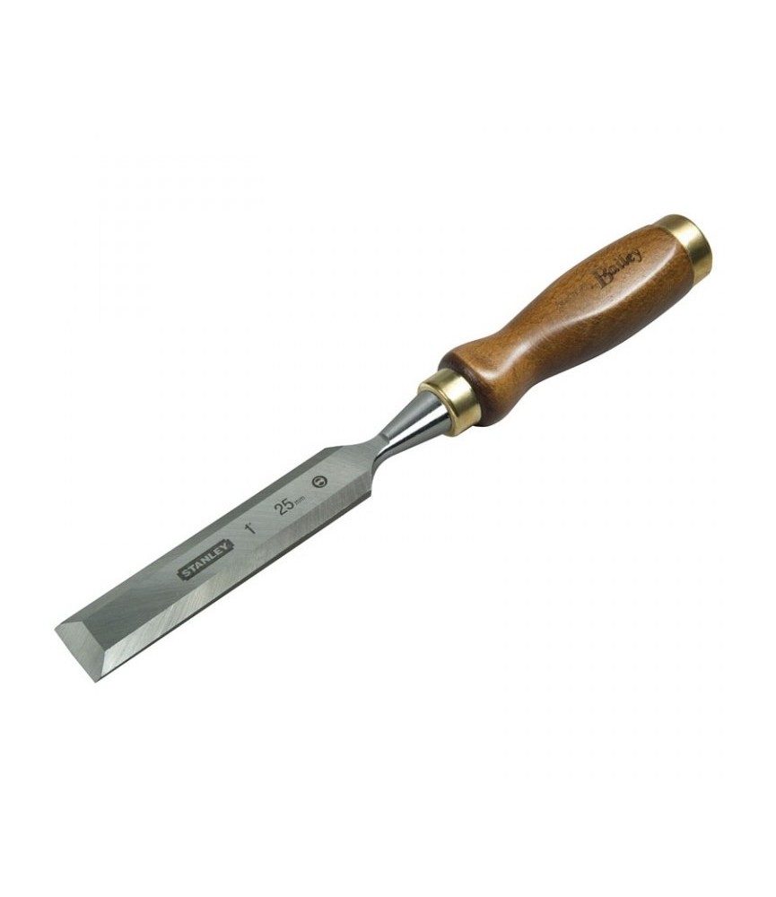 Ciseau de sculpteur avec manche bois - 22 * 150 mm - STANLEY Ciseau de sculpteur avec manche bois - 22 * 150 mm - STANLEY