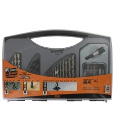Coffret 40 pièces - Tout percer Tout visser - SCID