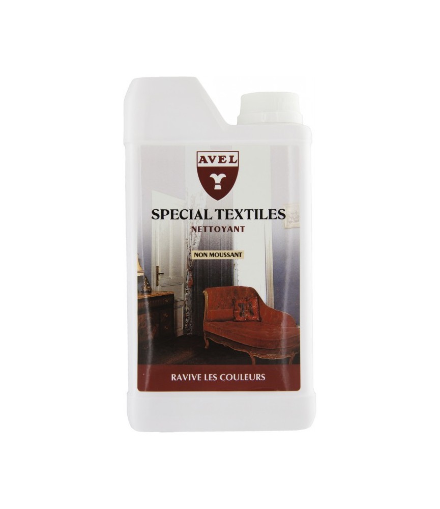 Shampoing spécial textiles - 500 ml - AVEL Shampoing spécial textiles - 500 ml - AVEL