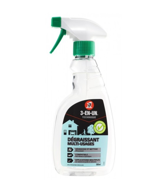 Dégraissent multi-usages - 500 ml - 3-EN-UN