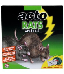 Raticide - Appât blé - 140 Grs - ACTO