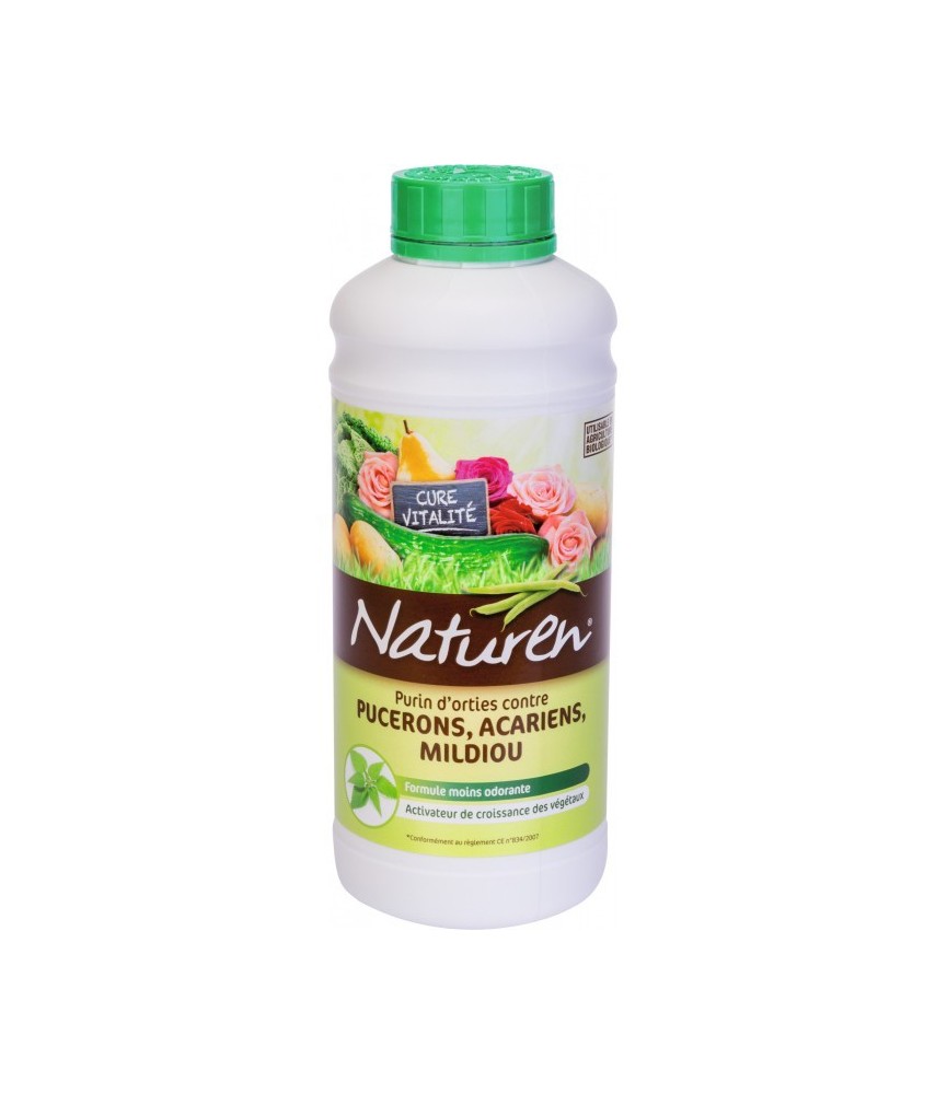 Purin d'orties - Concentré - 1 L - NATUREN Purin d'orties - Concentré - 1 L - NATUREN