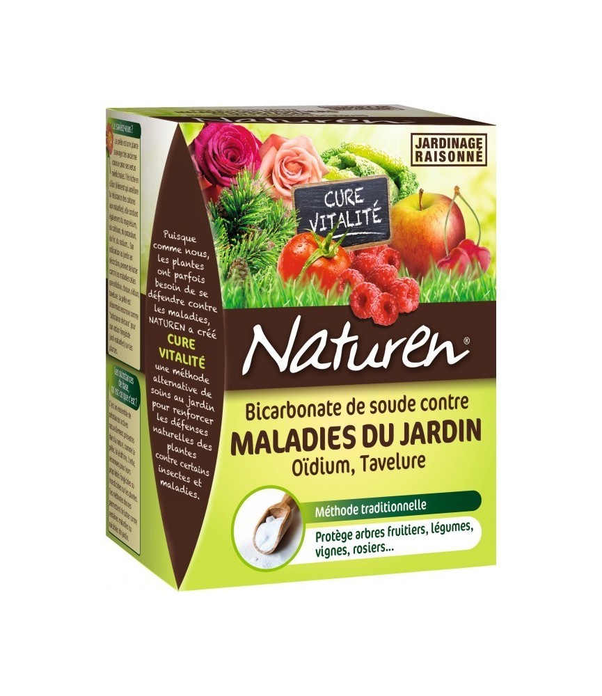 Bicarbonate de soude contres les maladies dujardin - 350 Grs - NATUREN