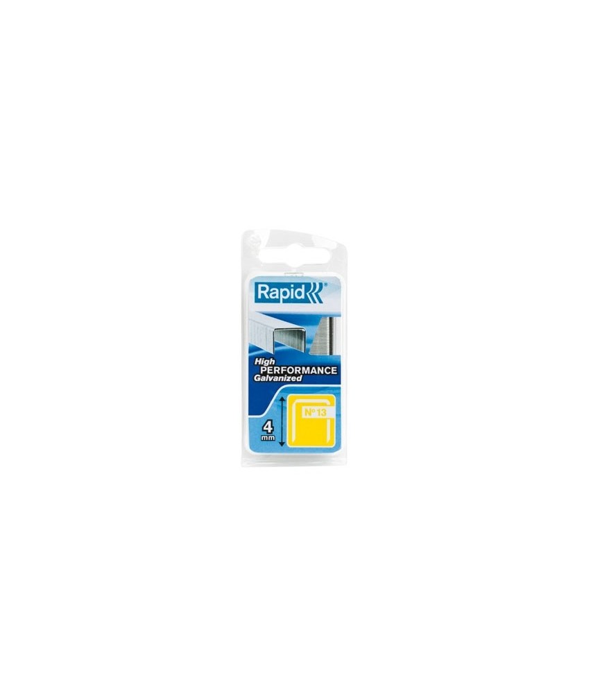 Agrafes décoration et finition N°13 - 4 mm - Lot de 1600 - RAPID Agrafes décoration et finition N°13 - 4 mm - Lot de 1600 - RAPID