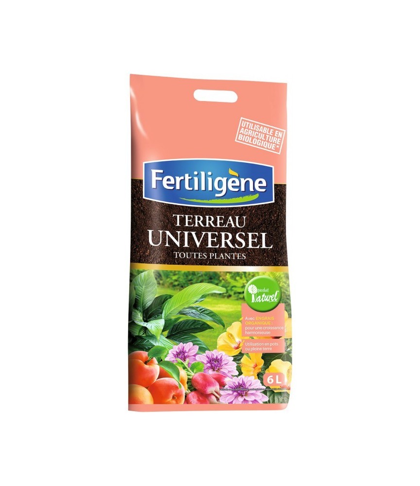 Terreau universel - 6 L - FERTILIGENE