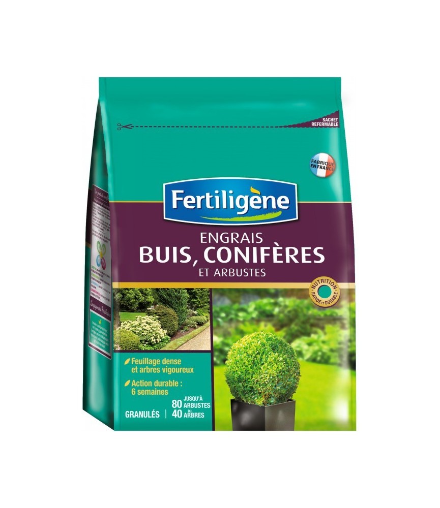 Engrais buis et conifères - 2 Kgs - FERTILIGENE