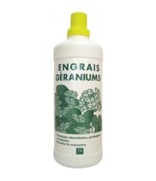 Engrais liquide pour géraniums - 1 L - FLORENDI