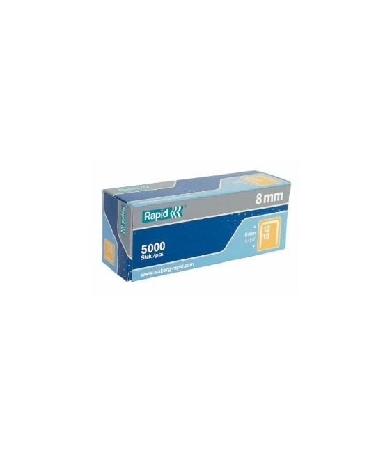 Agrafes décoration et finition N°13 - 8 mm - Lot de 5000 - RAPID
