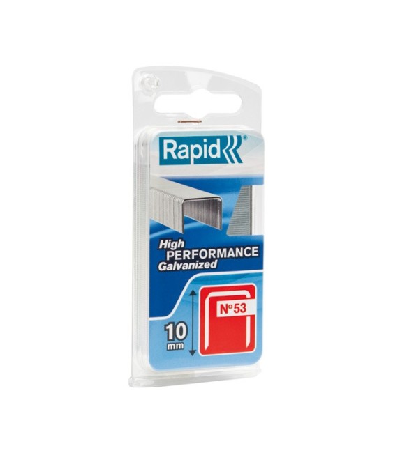 Agrafes décoration et finition N°53 - 10 mm - Lot de 5000 - RAPID