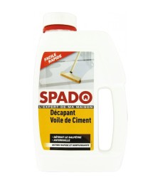Décapant chantier - Voile de ciment - 1 L - SPADO