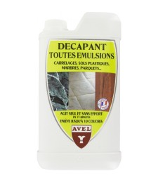 Décapant sols - Toutes émulsions - 1 L - AVEL