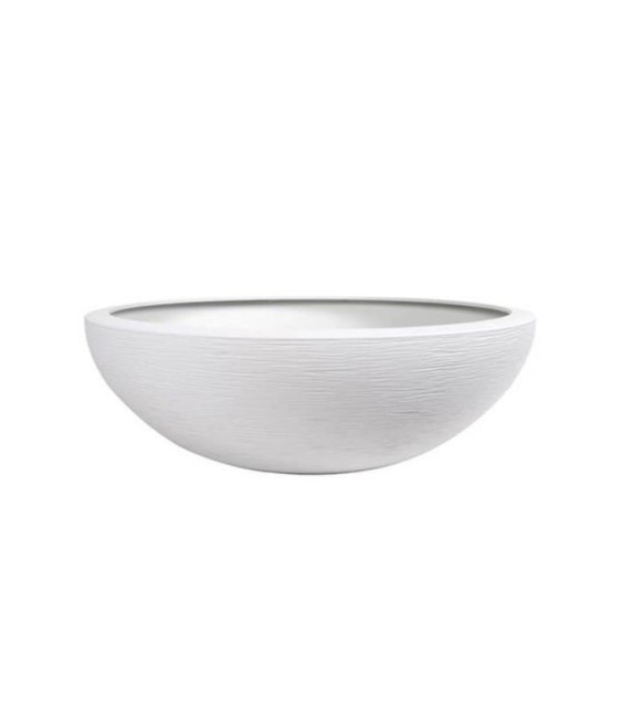 Vasque en résine plastique - 14.9 L - Blanc cérusé - EDA