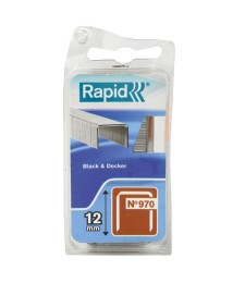 Agrafes décoration et finition N°970 - 12 mm - Lot de 670 - RAPID