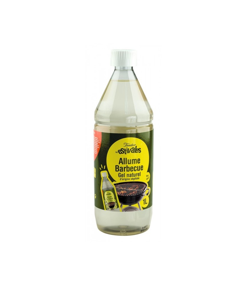 Allume barbecue- Gel naturel - Les Estivales - 1 L - FEUDOR Allume barbecue- Gel naturel - Les Estivales - 1 L - FEUDOR