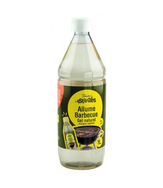 Allume barbecue- Gel naturel - Les Estivales - 1 L - FEUDOR
