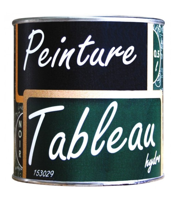 Peinture Tableau - Noir - 0.5 L - BATIR