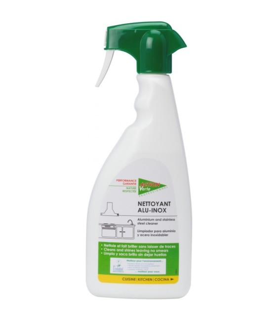 Nettoyant aluminium - Inox - 750 ml - ACTION VERTE
