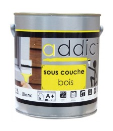 Sous-couche Bois - Blanc - 2.5 L - ADDICT