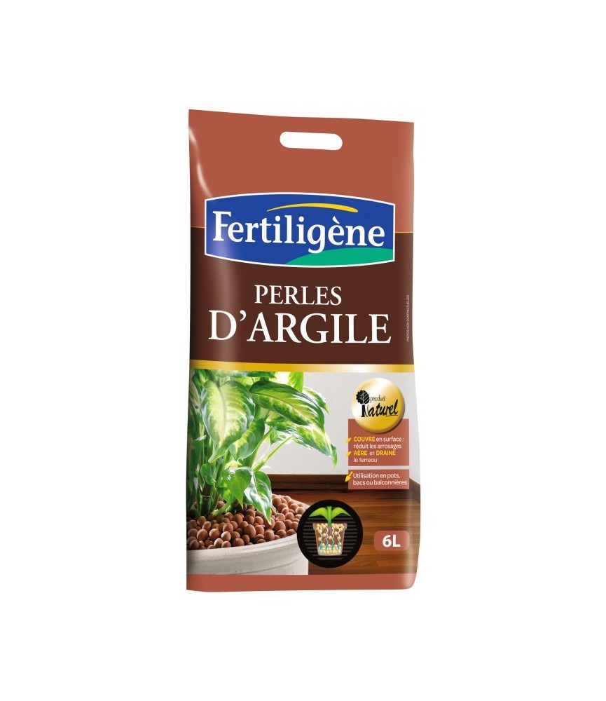 Perles d'Argile - 6 L - FERTILIGENE Perles d'Argile - 6 L - FERTILIGENE