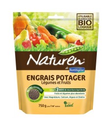 Engrais biologique pour potager - 750 Grs - NATUREN