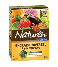 Engrais universel - Super organique - 4 Kgs - NATUREN