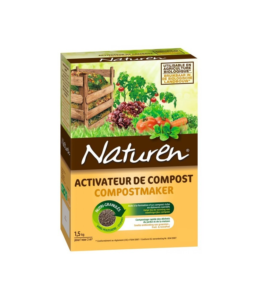 Activateur de compost - 1.5 Kg - NATUREN Activateur de compost - 1.5 Kg - NATUREN