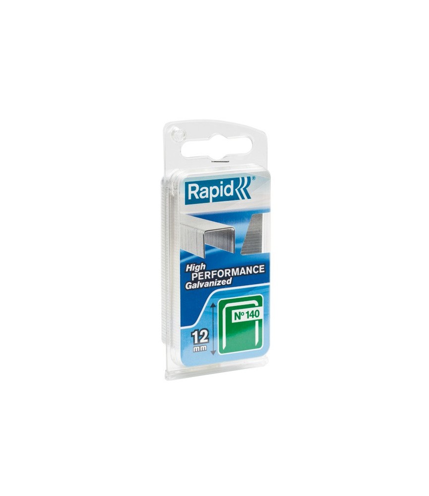 Agrafes Isolation / Assemblage N°140 - 12 mm - Lot de 5000 - RAPID Agrafes Isolation / Assemblage N°140 - 12 mm - Lot de 5000 - RAPID