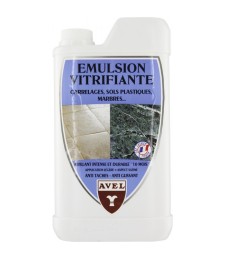 Émulsion vitrifiante pour carrelages, sols plastiques, marbres - 1 L - AVEL