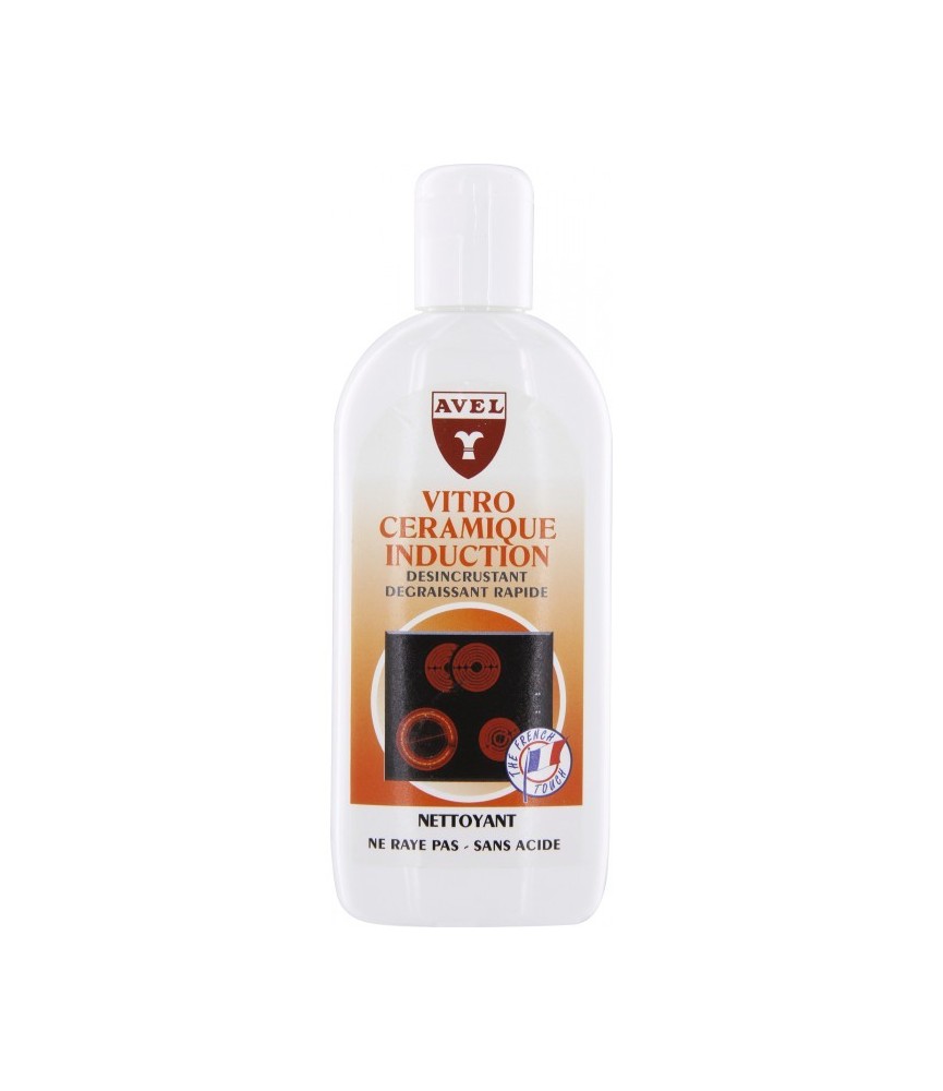 Nettoyant pour vitrocéramique et induction - 250 ml - AVEL Nettoyant pour vitrocéramique et induction - 250 ml - AVEL