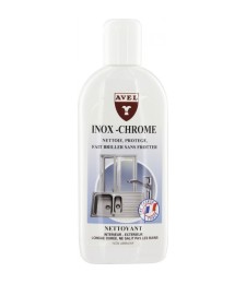 Nettoyant Inox et chrome - 250 ml - AVEL
