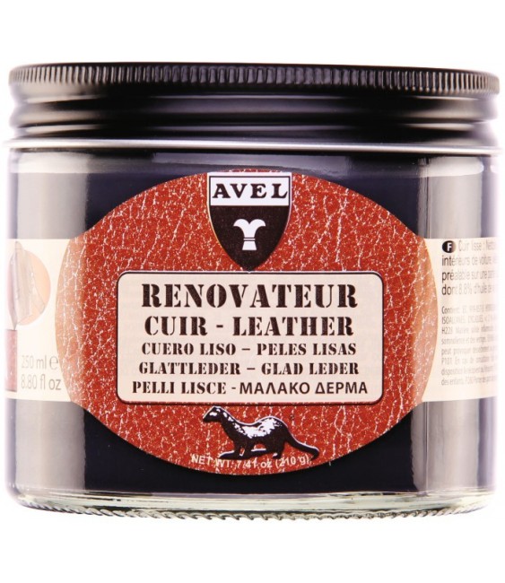 Baume rénovateur pour le cuir - Bleu marine - 250 ml - AVEL