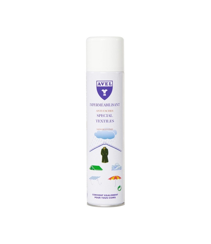Imperméabilisant textile - Anti-tâches - 400 ml - AVEL Imperméabilisant textile - Anti-tâches - 400 ml - AVEL
