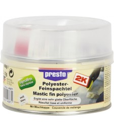Mastic polyester souple - 500 Grs - Blanc - PRESTO