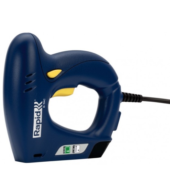 Agrafeuse / Cloueuse électrique - E-TAC DUAL + 900 agrafes - RAPID