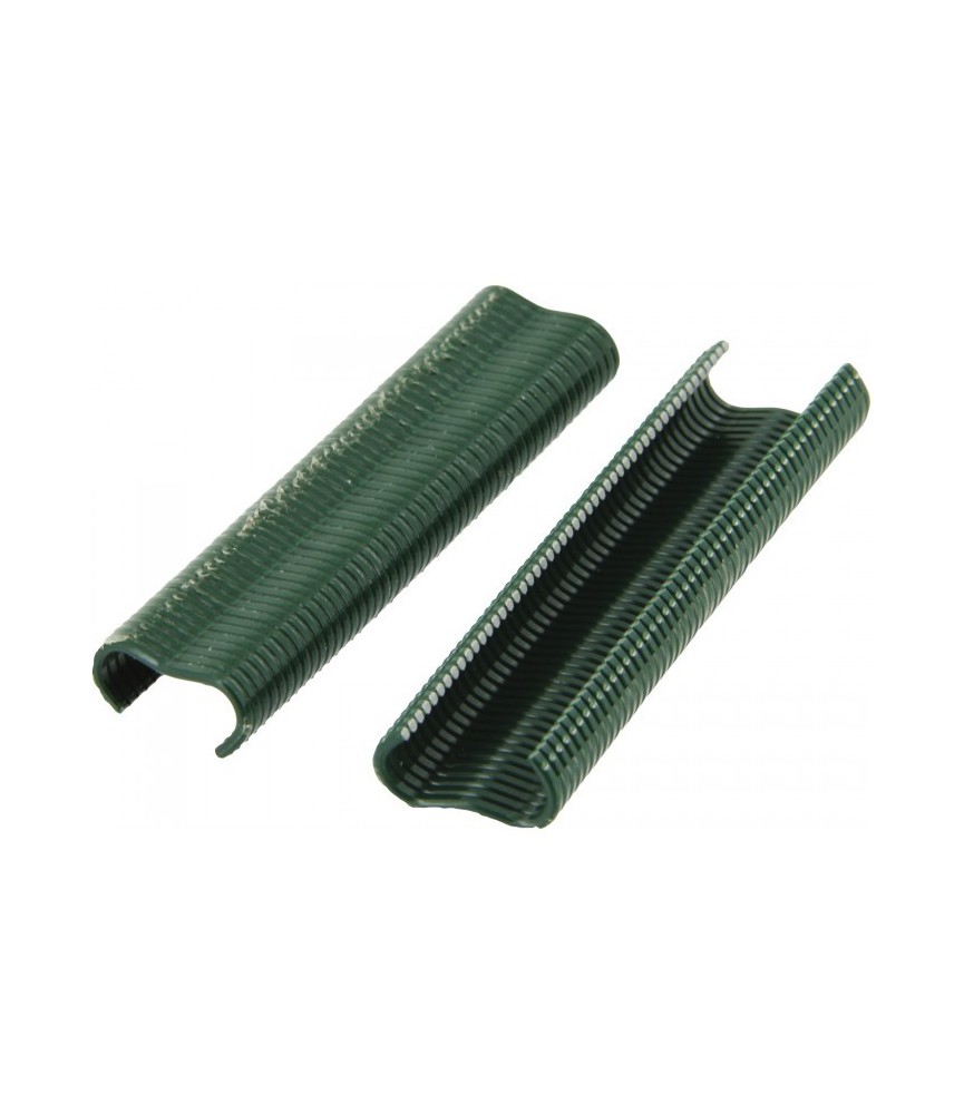 Agrafes à grillage plastifiées vertes - VR16 - Lot de 1390 - RAPID Agrafes à grillage plastifiées vertes - VR16 - Lot de 1390 - RAPID